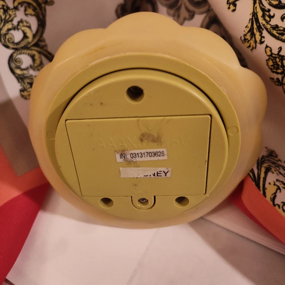 Disney Snow White Princess Glowing Tbletop Battery Night Light 5 3/4